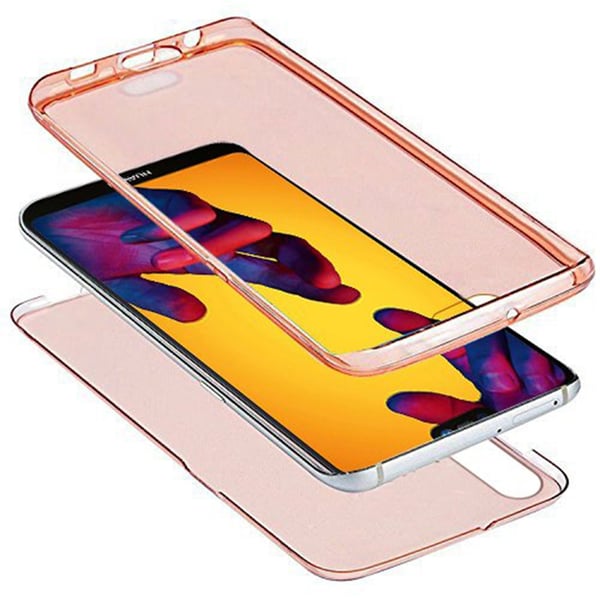 Huawei P20 Lite - Silikonskal Dubbelsidigt Touchfunktion