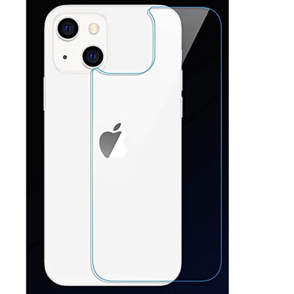 3-PACK iPhone 13 Baksida Skärmskydd 0,3mm