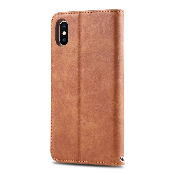 iPhone X/XS - Robust Stilrent Plånboksfodral