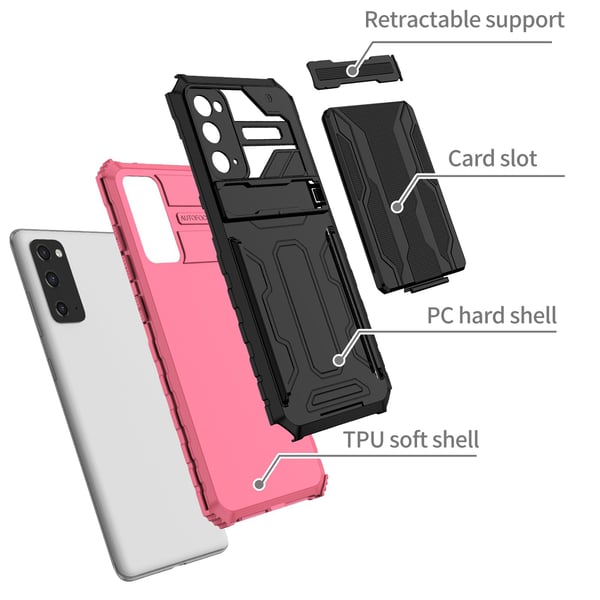 Smart Wallet Case för Samsung Galaxy S21 FE