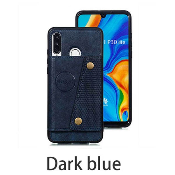 Huawei P30 Lite - Skal med Korthållare