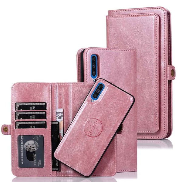 Samsung Galaxy A50 - Elegant Dubbel Plånboksfodral