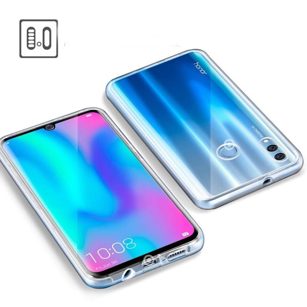 Dubbelt Silikonfodral med Touchfunktion - Huawei P Smart 2019