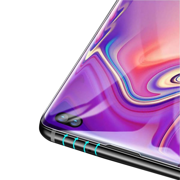 CASE-Friendly HD-Clear 2-PACK Samsung Galaxy S10 Skärmskydd