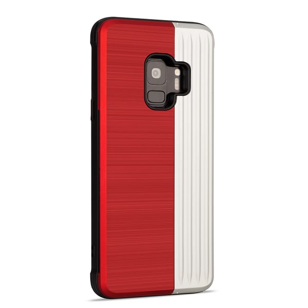 LEMAN Stilrent Skal med kortplats för Samsung Galaxy S9