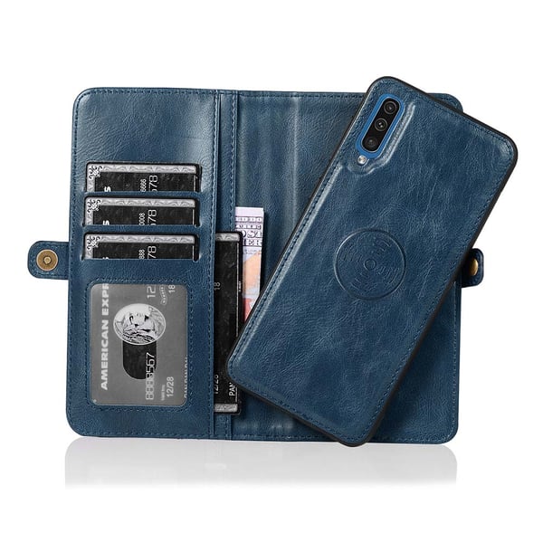 Samsung Galaxy A50 - Elegant Dubbel Plånboksfodral