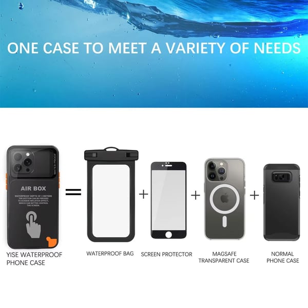 SHELLBOX Extremely Heavy-Duty Universal Fodral till iPhones (6.1")