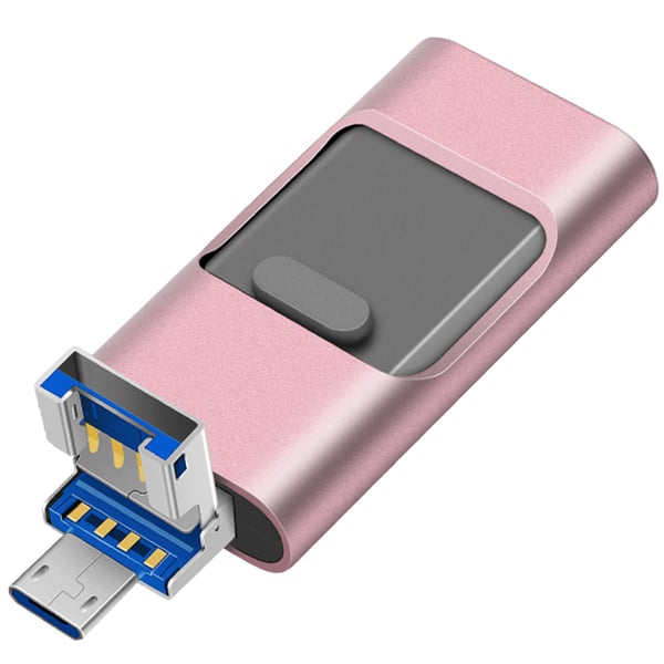 Lightning/Micro-USB-Minne - (Spara ner från din telefon) 128Gb