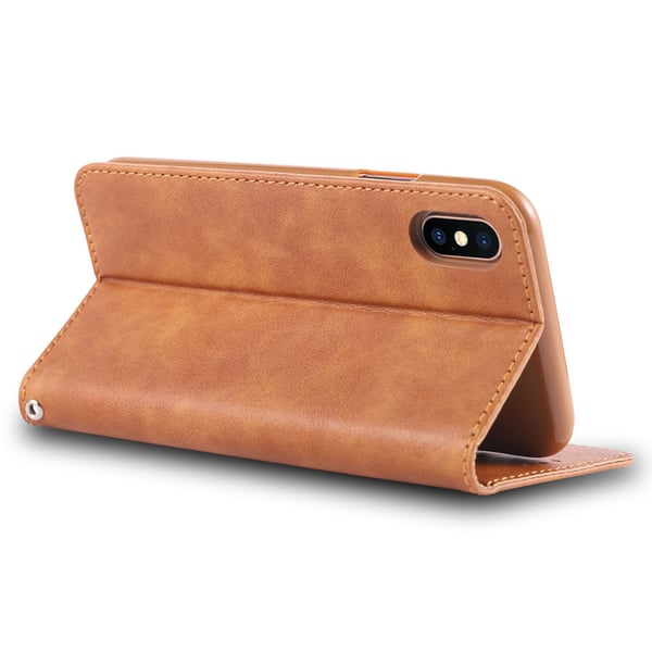 iPhone X/XS - Robust Stilrent Plånboksfodral