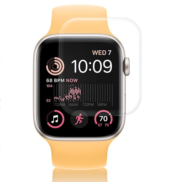 3-PACK Apple Watch Series 7/8 (41/45mm) Härdade Skärmskydd