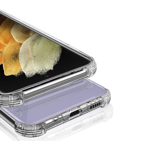 Praktiskt Skal med Korthållare - Samsung Galaxy S21 FE