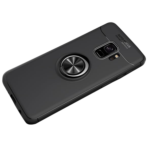 Robust Skyddsskal med Ringhållare till Samsung Galaxy S9