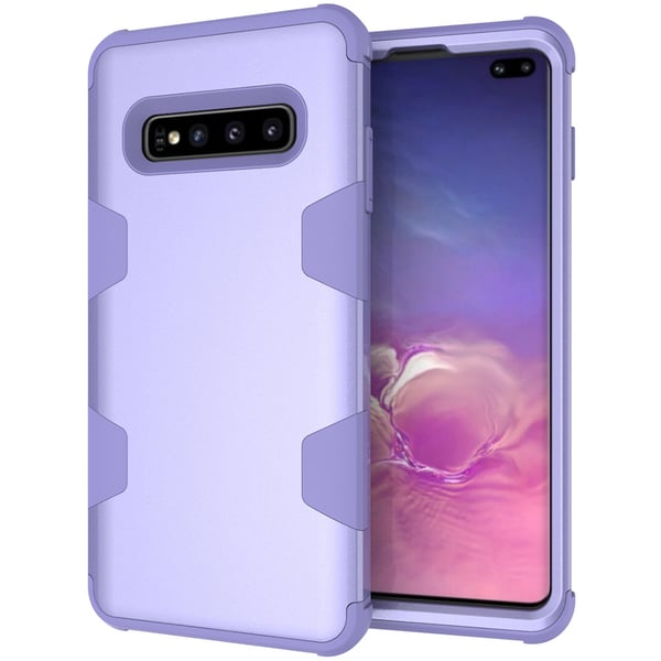 Samsung S10 Plus - Elegant och Skyddande Skal "Rugged Robot"