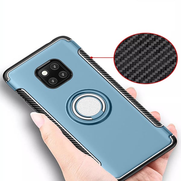 Praktiskt Skyddsskal med Ringhållare till Huawei Mate 20 Pro
