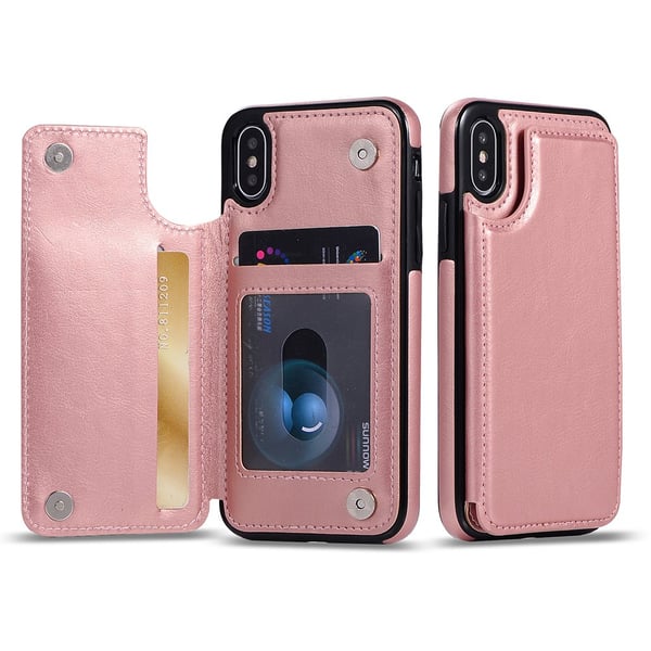 Praktiskt Skal med Kortfack iPhone XS Max (Nkobee)