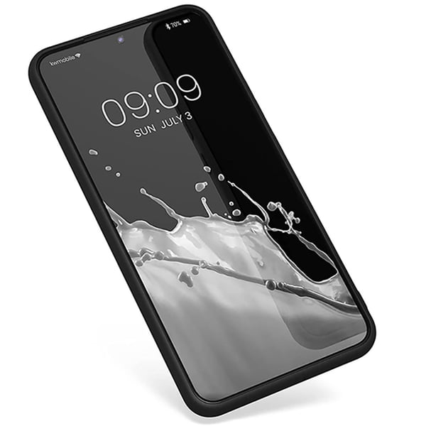 Samsung Galaxy S25 Matt Svart Skal Minimalistisk Design