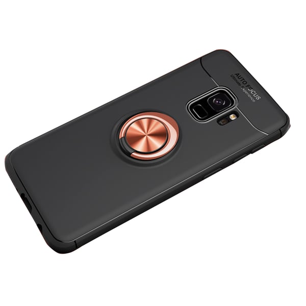 Robust Skyddsskal med Ringhållare till Samsung Galaxy S9