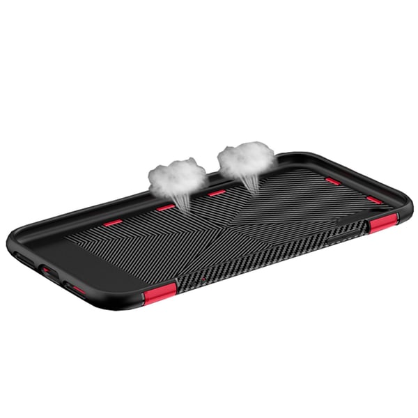 Robust Skyddsskal med Ringhållare till iPhone XS Max