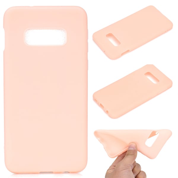 Samsung Galaxy S10E - Stilrent Mjukt Silikonskal (NKOBEE)