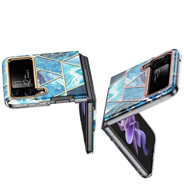 Välgjort Skyddsskal MARMOR - Samsung Galaxy Z Flip 4