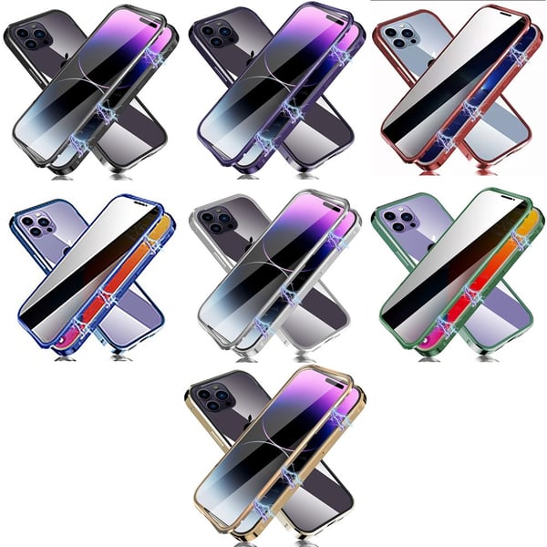 Smart Magnetiskt Dubbel-Skal - iPhone 14 Pro Max