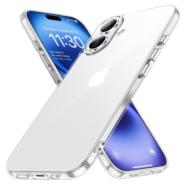 iPhone 17 Smart Silikonskal ULTRA TUNT Transparent