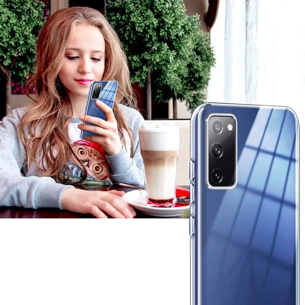 A54 5G - Stötdämpande TUNT Silikonskal Hög Absorvationsförmåga