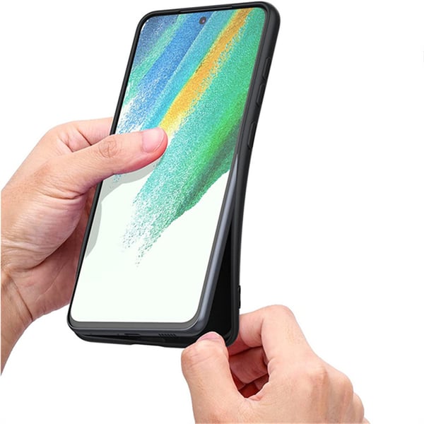 Samsung Galaxy S25 Matt Svart Skal Minimalistisk Design
