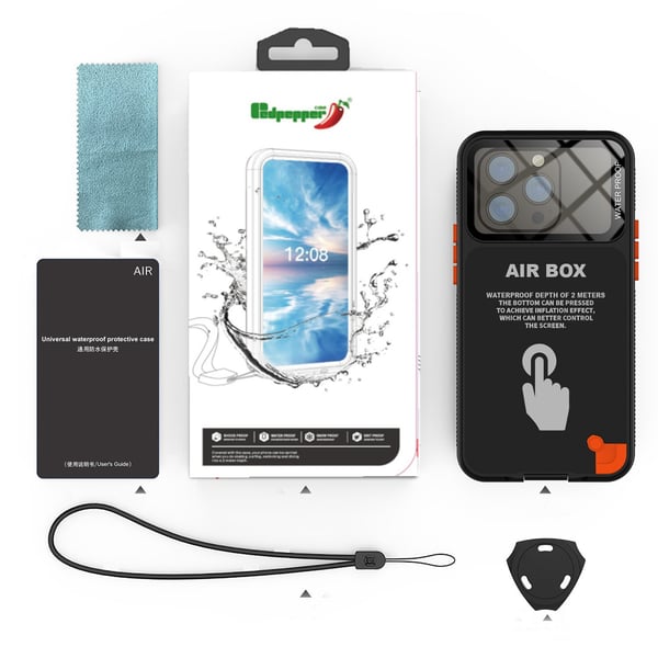 SHELLBOX Extremely Heavy-Duty Universal Fodral till iPhones (6.7")