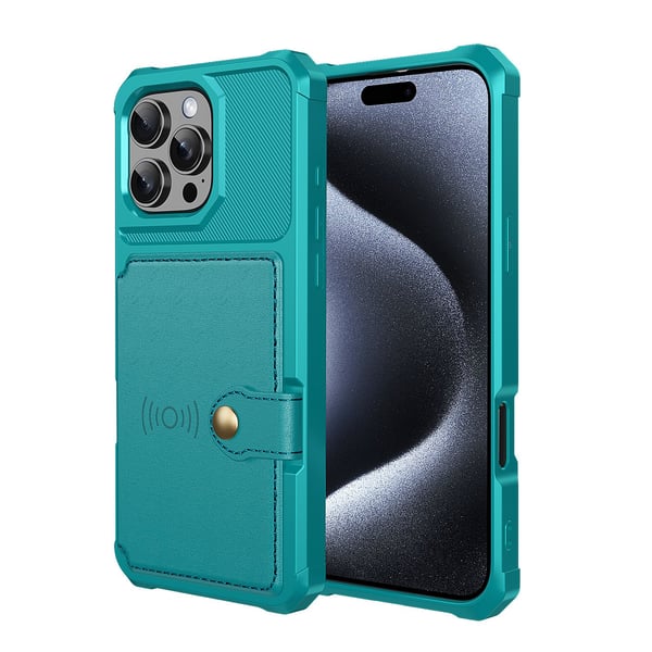 Elegant Plånboksskal Skal för iPhone 16 Pro