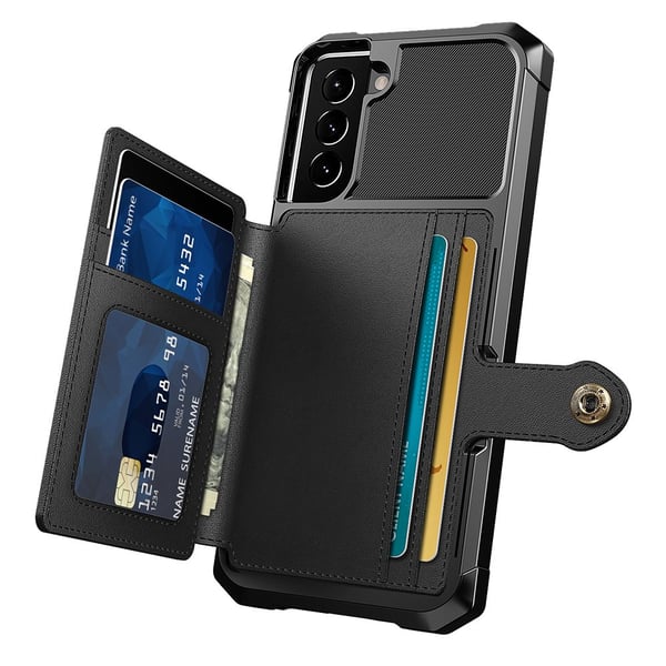 Praktiskt Skal med Kortfack - Samsung Galaxy S23