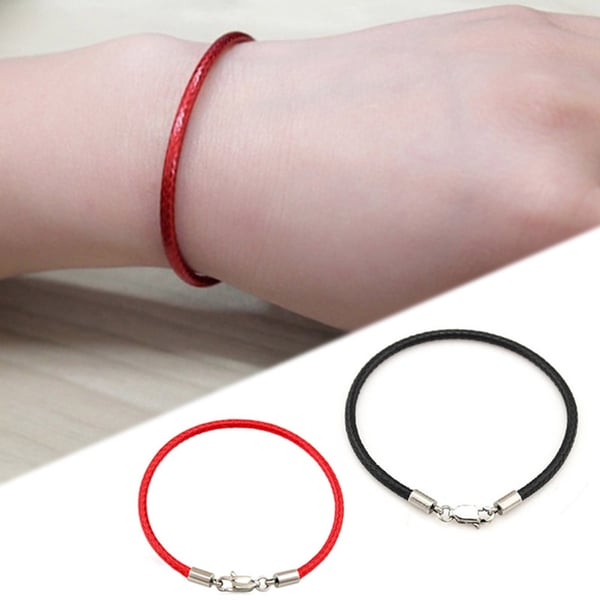 Tunt Armband i PU-Läder