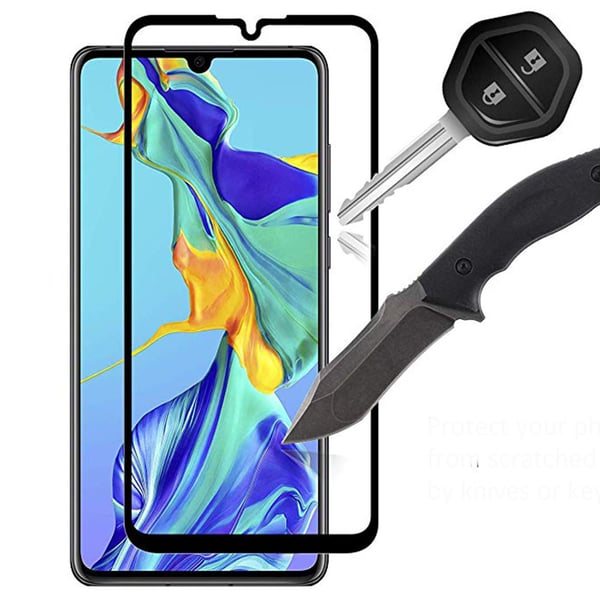 Skärmskydd Carbon (HuTech) - Huawei P30 2-PACK