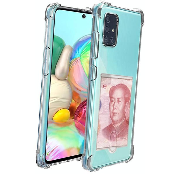 Skal med Korthållare - Samsung Galaxy A71
