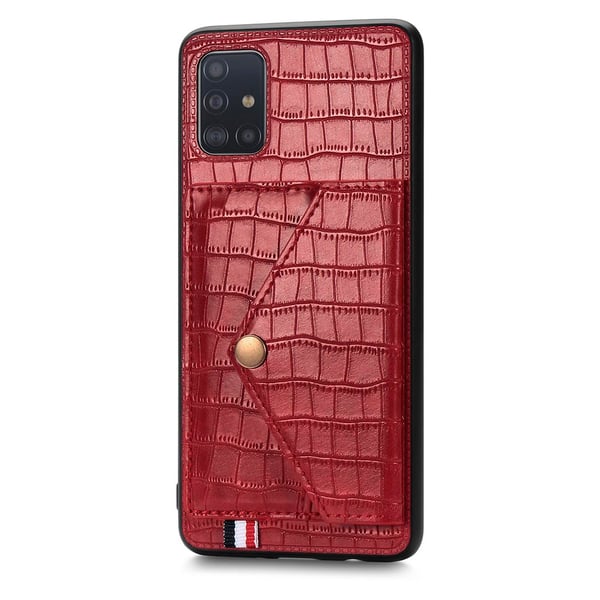 Genomtänkt Skal med Kortfack - Samsung Galaxy A51