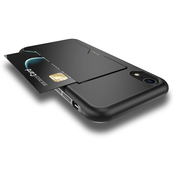 Stilrent Skal med Kortplats för iPhone XS Max