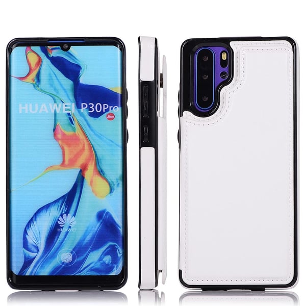 Huawei P30 Pro - Exklusivt Praktiskt Skal med Kortfack