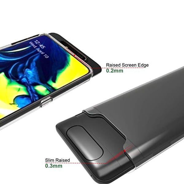 Samsung Galaxy A80 - Stilrent Floveme Silikonskal