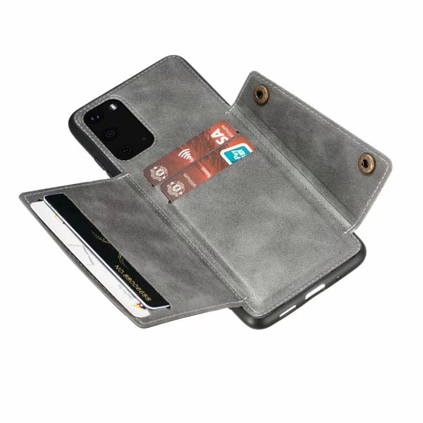 Samsung Galaxy S20 - Professionellt Skal med Kortfack