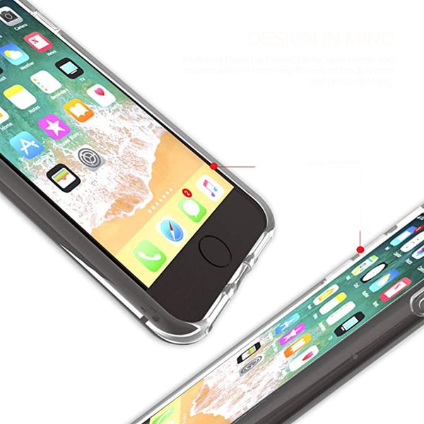 Skyddande FLOVEME Silikonskal - iPhone SE 2022