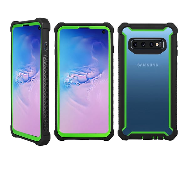 Samsung Galaxy S10 Plus - Kraftfullt Skyddande Fodral ARMY