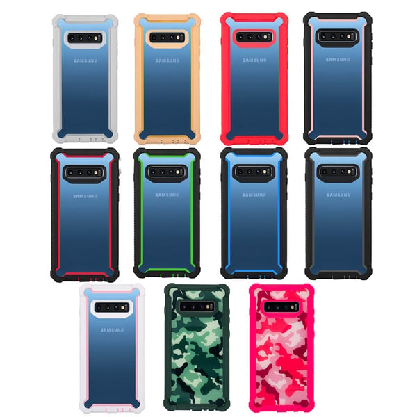 Stötdämpande Stilsäkert ARMY Fodral - Samsung Galaxy S10 Plus