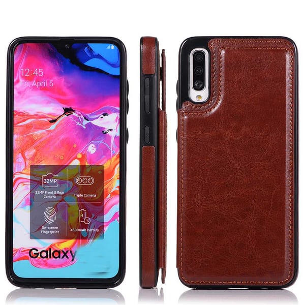 Kraftfullt Nkobee Skal med Korthållare - Samsung Galaxy A50