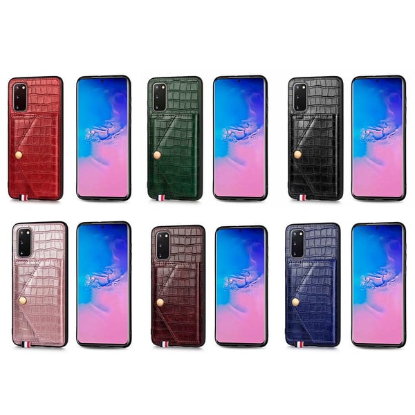 Samsung Galaxy S20 - Professionellt Skal med Kortfack