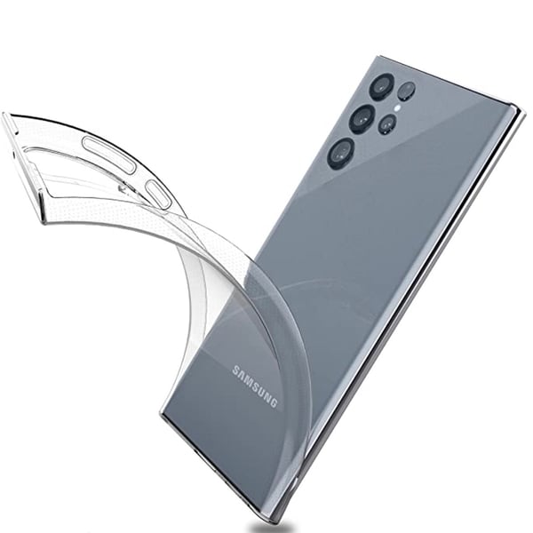 Samsung Galaxy S25 Ultra - Stötsäkert & Transparent Silikonskal