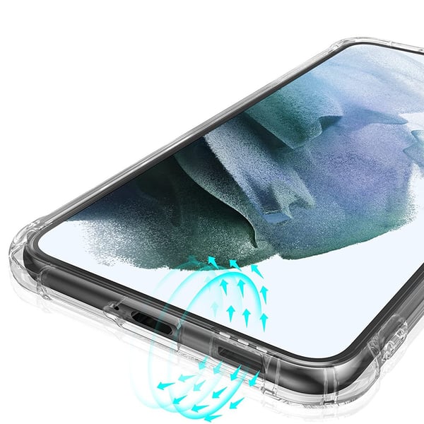 Skyddande FLOVEME Skal med Kortfack - Samsung Galaxy S23 Ultra