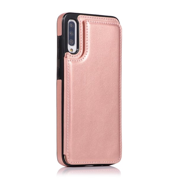 Samsung Galaxy A70 - Elegant Skal med Korthållare