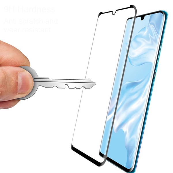 2-PACK Skärmskydd Carbon HD 0,3mm Huawei P30