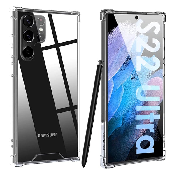 Skyddande FLOVEM Silikonskal - Samsung Galaxy S22 Ultra