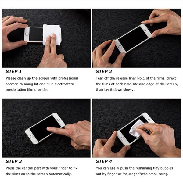 3-PACK Honor 9 Skärmskydd Standard HD 0,3mm